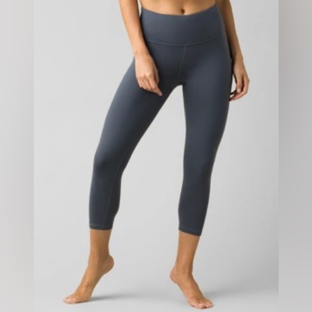Prana Transform Capri Legging - slate grey (S) - Color Discontinued!